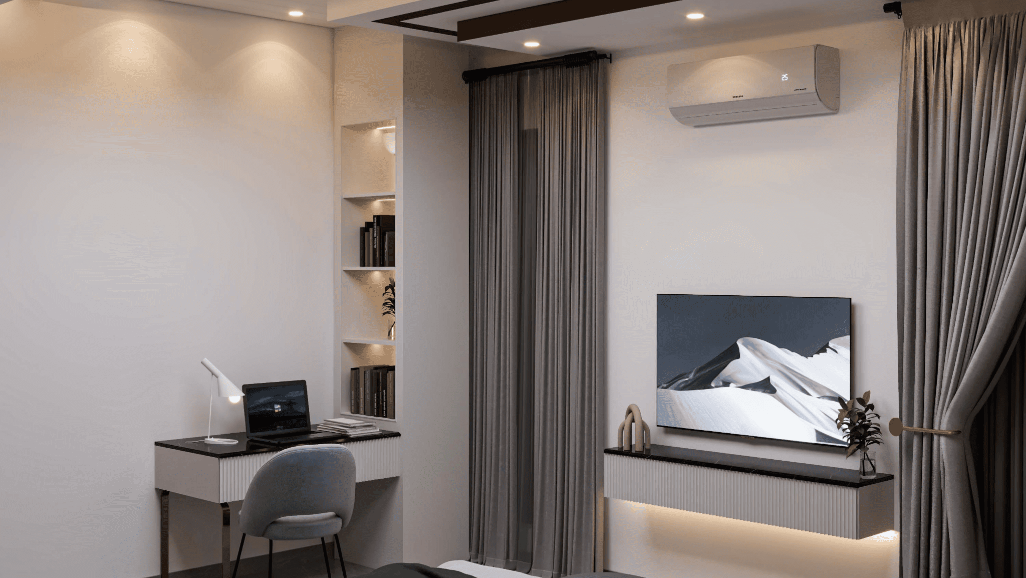 study room design in dubai
