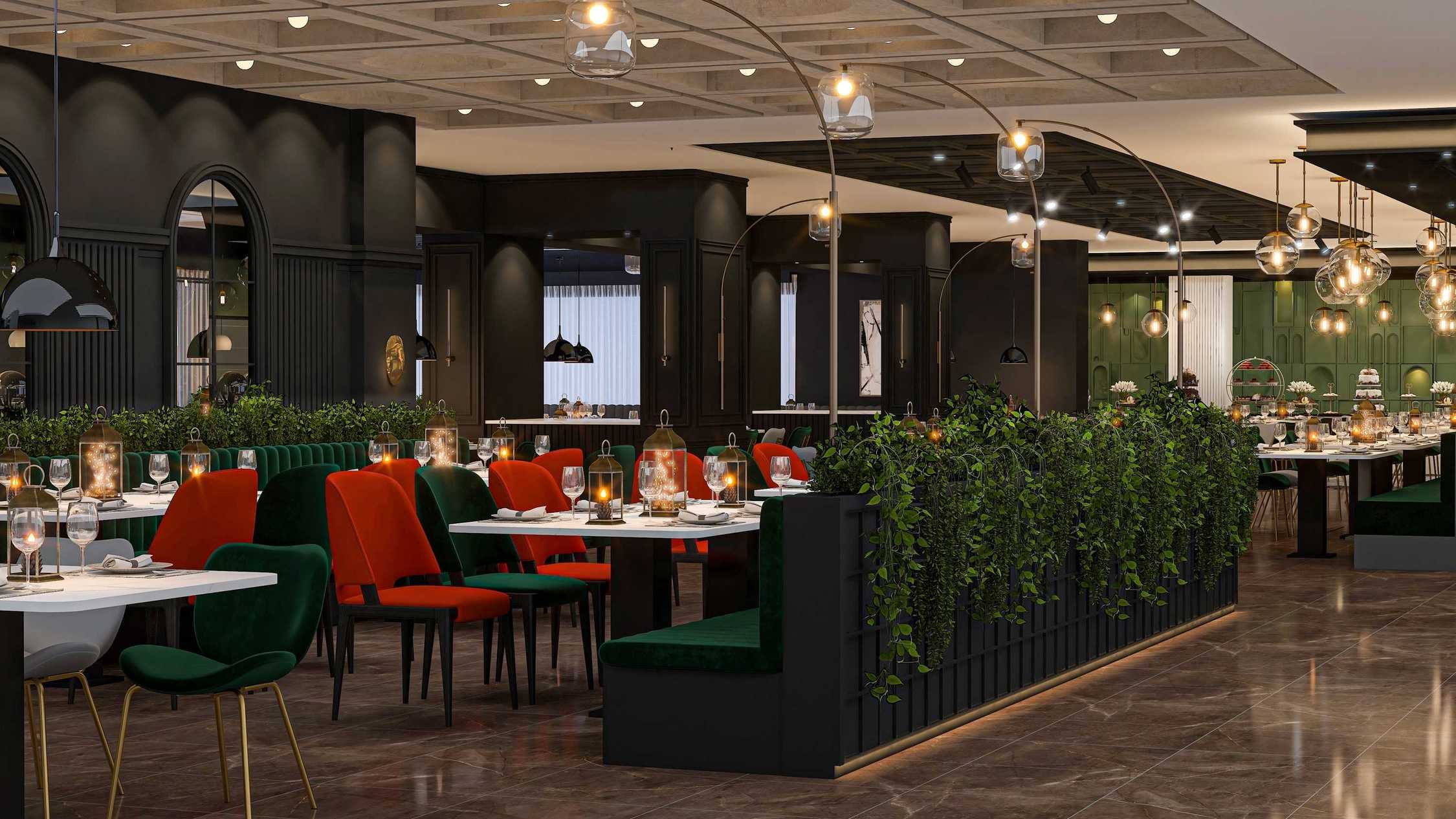 Restaurant Interior Design in Dubai