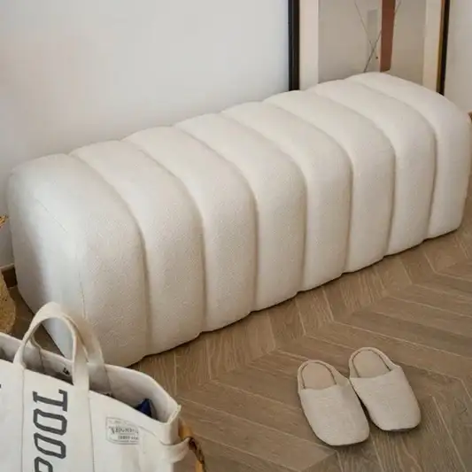fleece bench boucl modern (1)