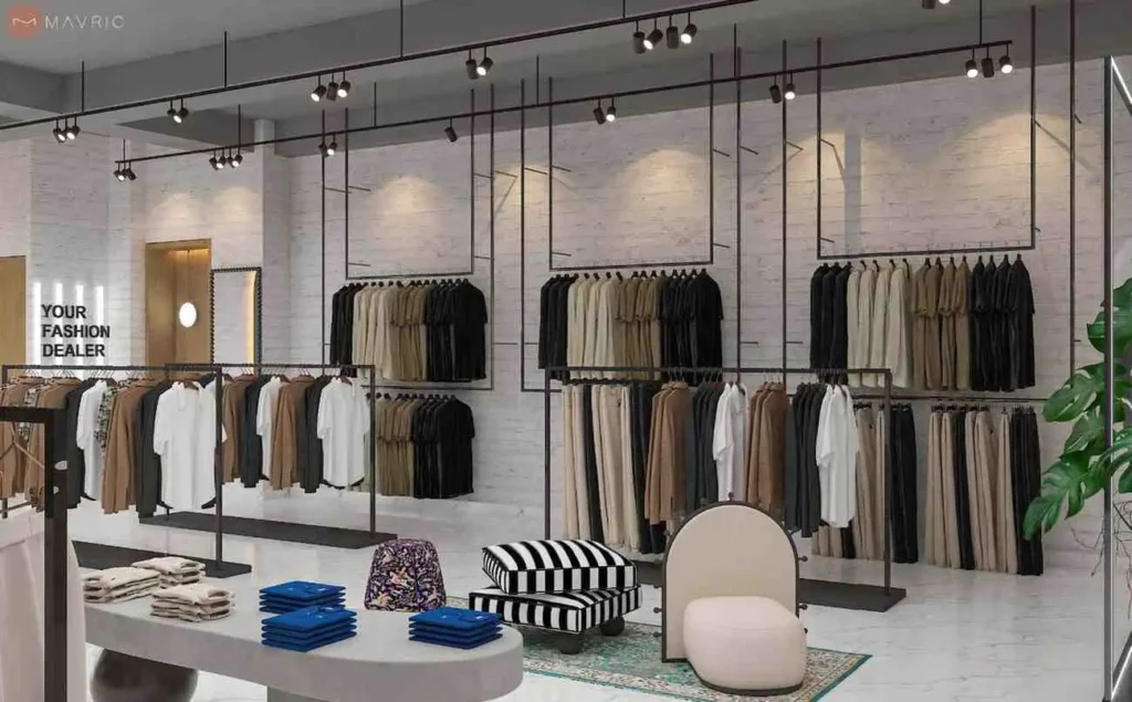 clothing store design in lahore