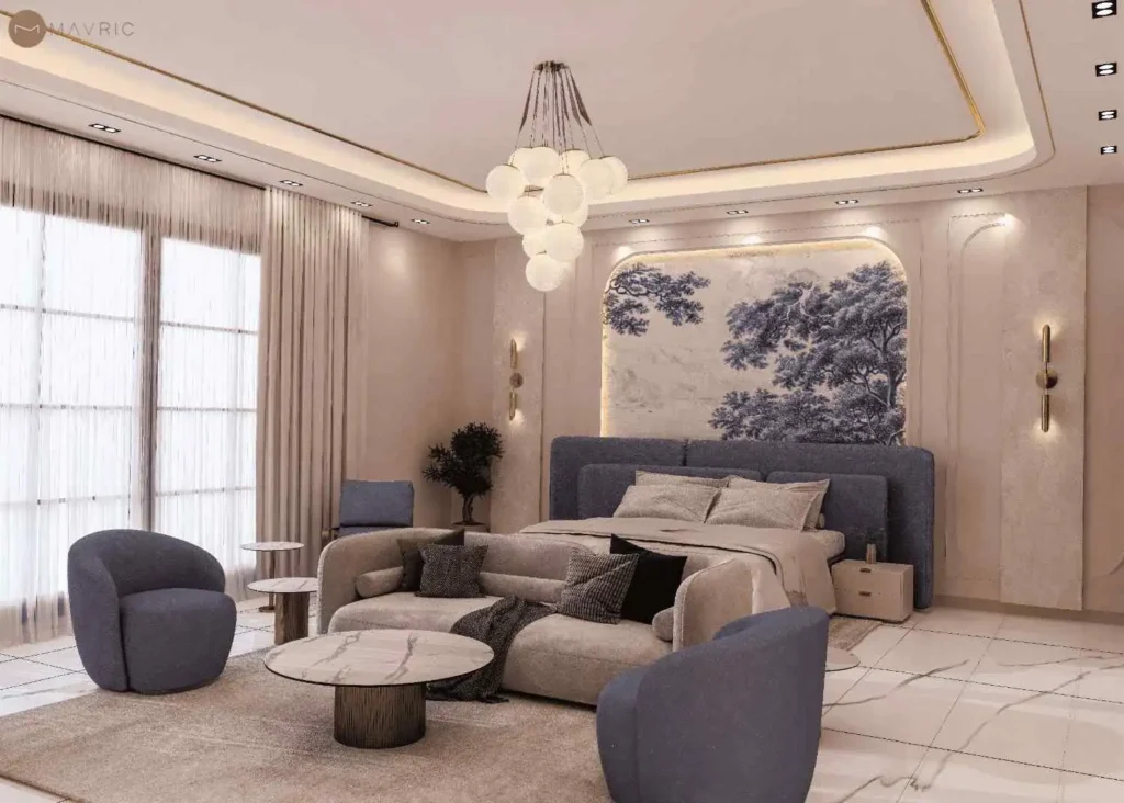 beautiful bedroom design for one kanal projects