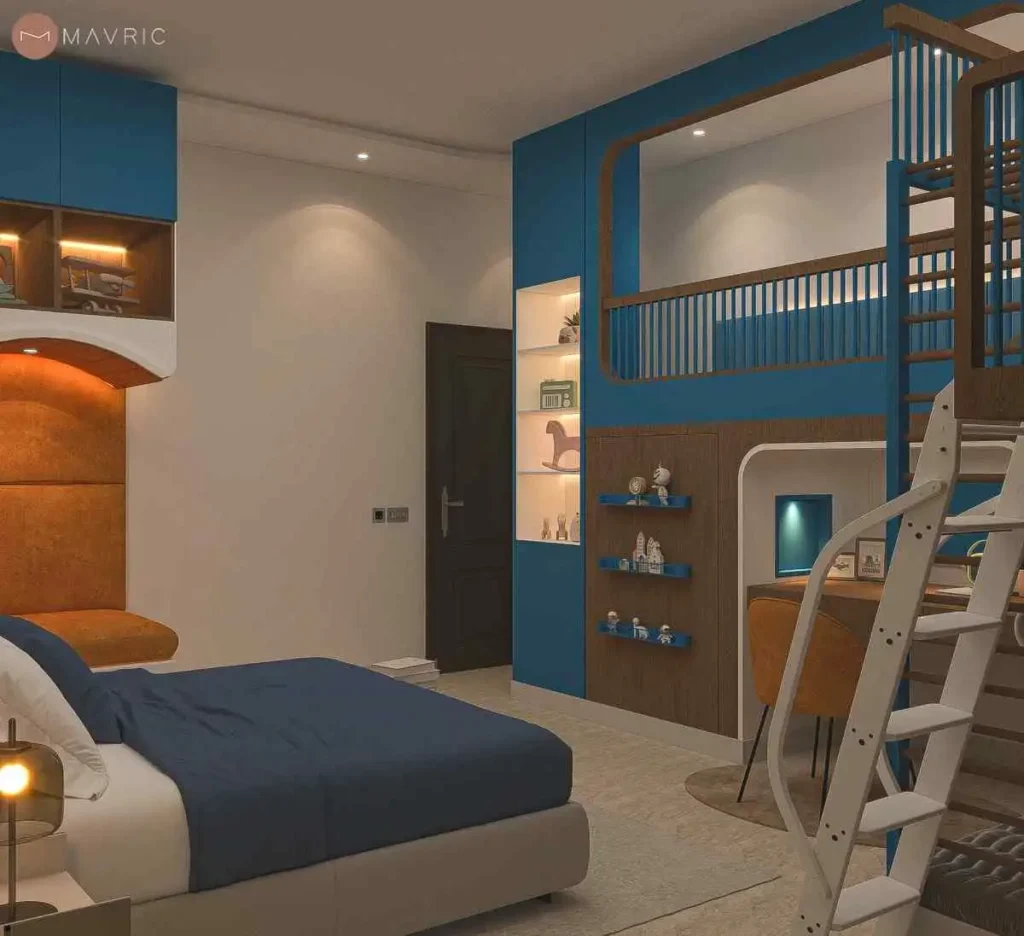 boy kids room design in lahore