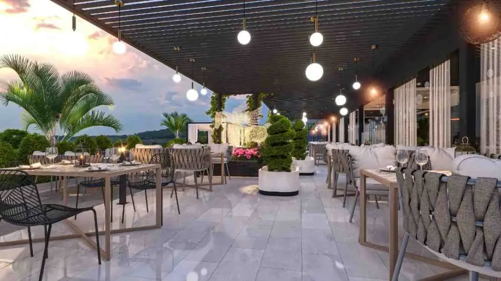 restaurant space design in lahore